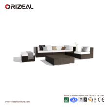 Sofa en rotin extérieur sectionnel OZ-OR058